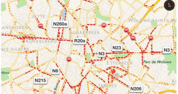 Info traffic live à Bruxelles, éviter les bouchons Info traffic Bruxelles