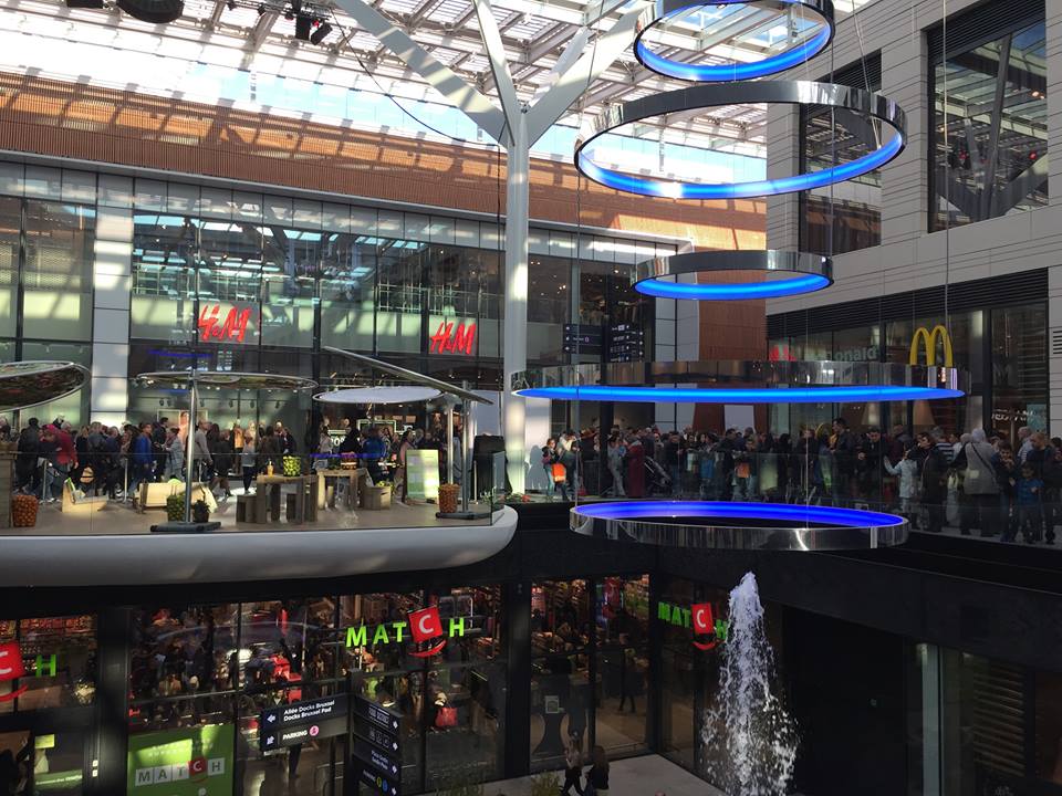 DOCKS BRUXELLES centre commercial horaire et info