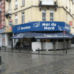 Street food poisson Noordzee à Bruxelles