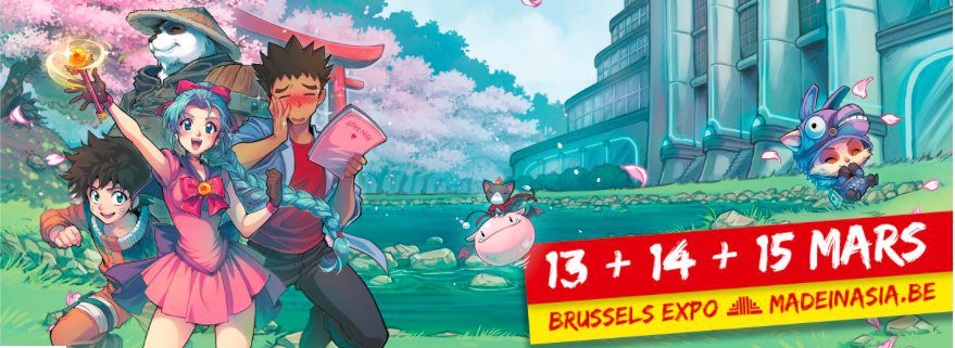 MadeIn Asia Bruxelles 2020, le rendez-vous des fan de manges et jeux vidéos à Bruxelles