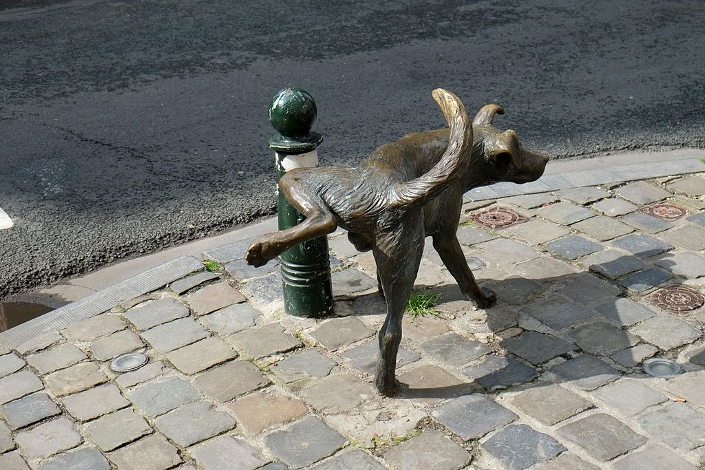 Zinneke Pis (The Dog of Manneken Pis and Jeanneke Pis)