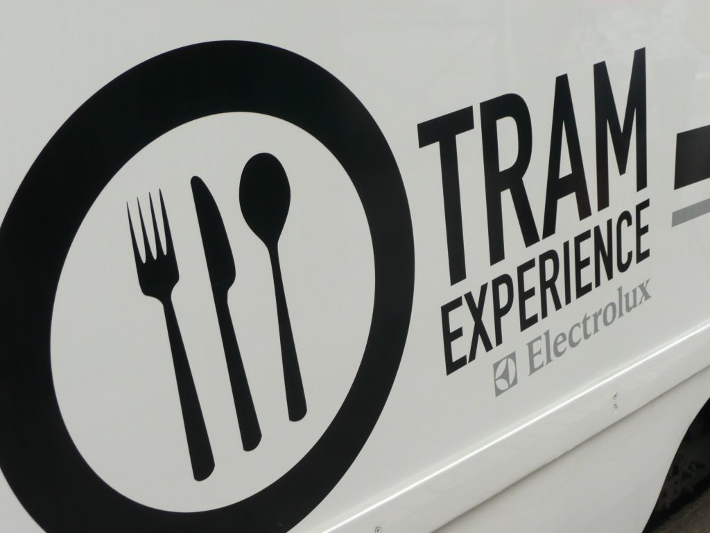 Tram Expérience : Manger dans un tram à Bruxelles