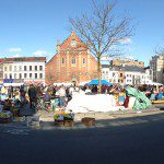 Marché aux puces place du jeu de balle