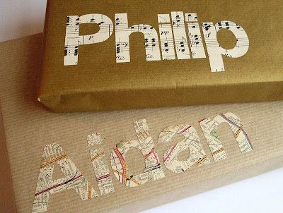 Original gift wrapping idea