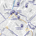 ブリュッセル歩行者用駐車場