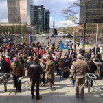 Marche contre la peur et terrorisme bruxelles avril 2016