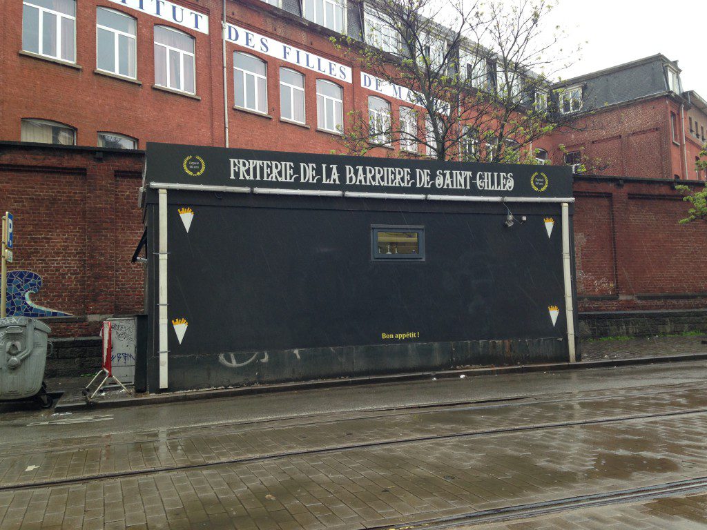 Une des meilleurs friteries de Bruxelles à Saint Gilles