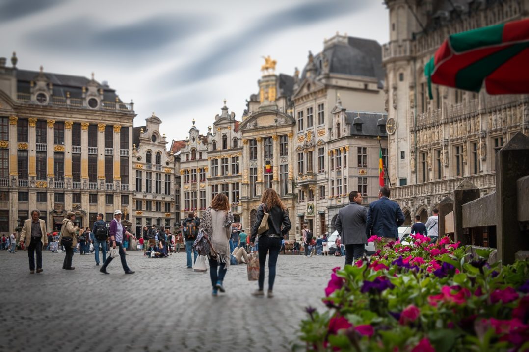 What is the best route to visit Brussels in one day?