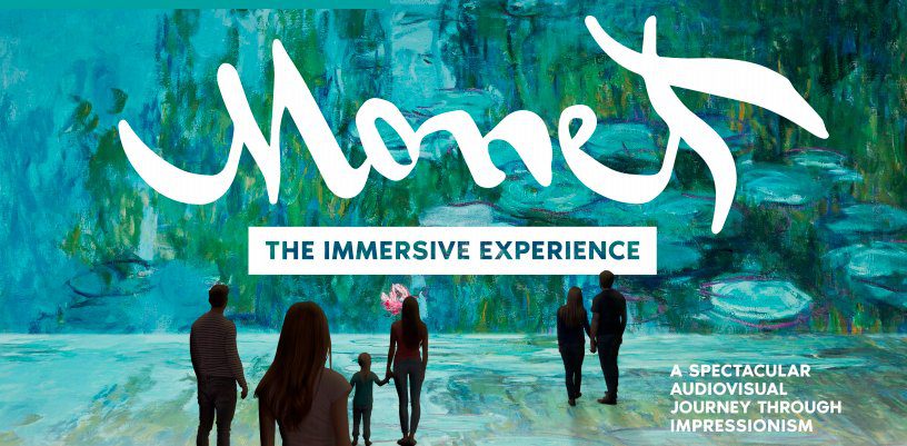 Verpasst net d'Ausstellung Claude Monet Virtual Reality zu Bréissel