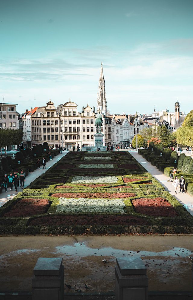 Mont Des Arts Une des plus belles vues de Bruxelels (c) Louis Droege Unsplash