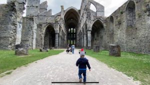 Visiter Villers avec enfants