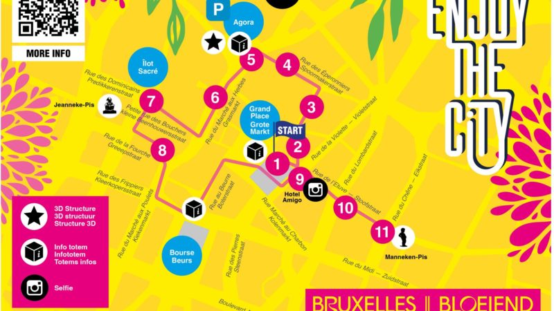 Bruxelles en fleurs 2022 : un parcours Floral magique