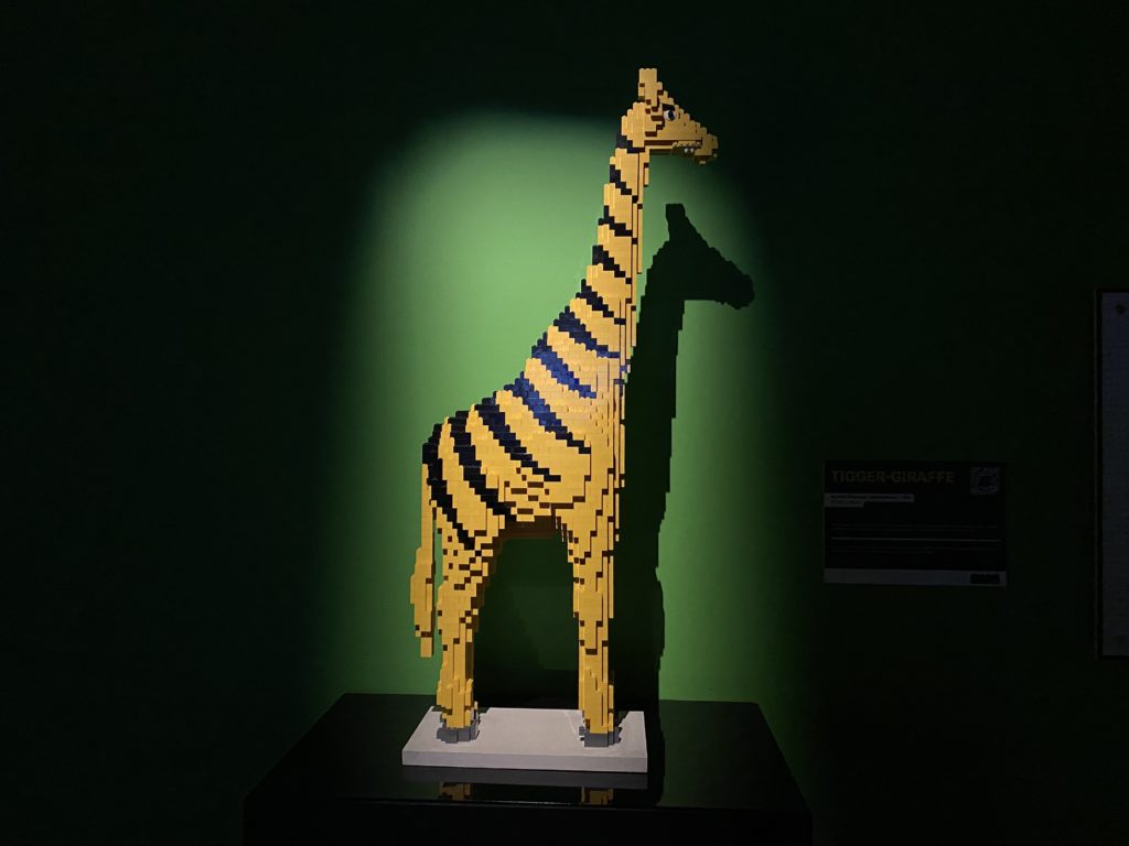Girafe l'ART DE LA BRIQUE BRUXELLES