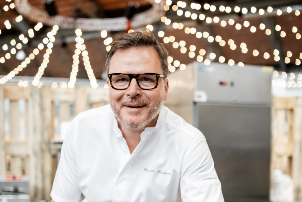 Christophe Hardiquest, le chef étoilé du Menssa au StrEat Fest © Valentine Courrier.