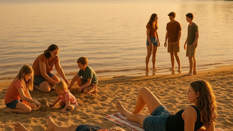 🏖️ Une plage de sable kids-friendly à moins de 30 minutes Bruxelles !