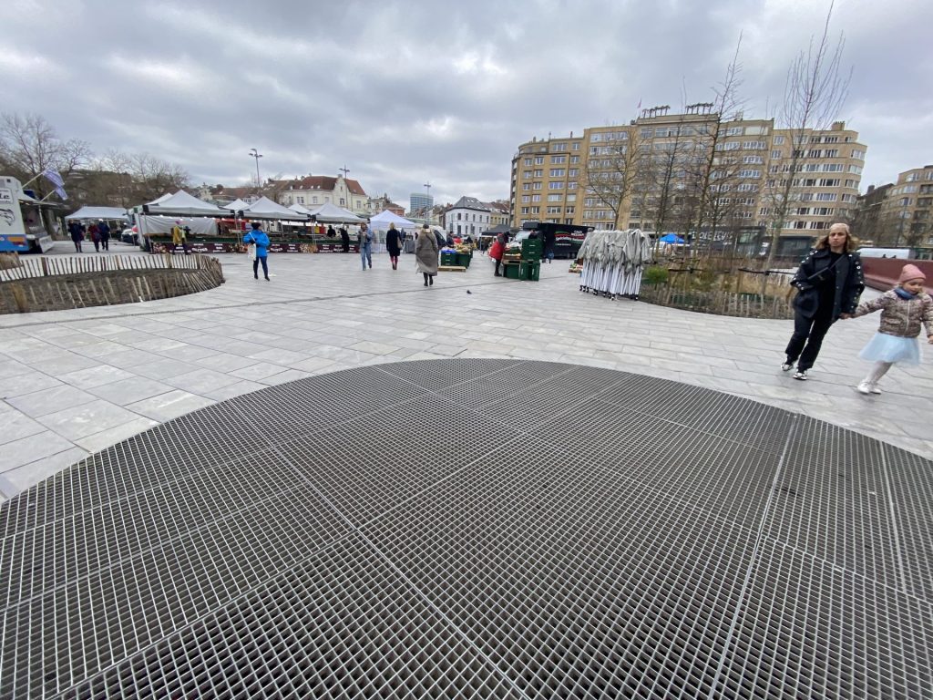 Marché de la place Flagey (c) Pierre Halleux