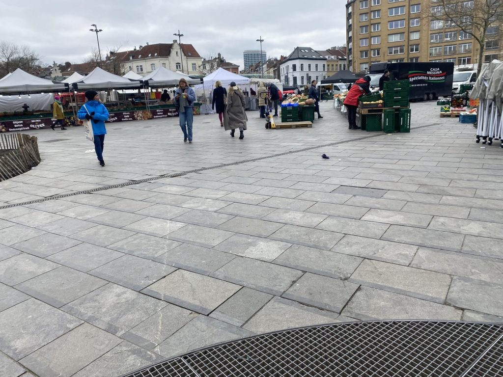 Marché de la place Flagey (c) Pierre Halleux