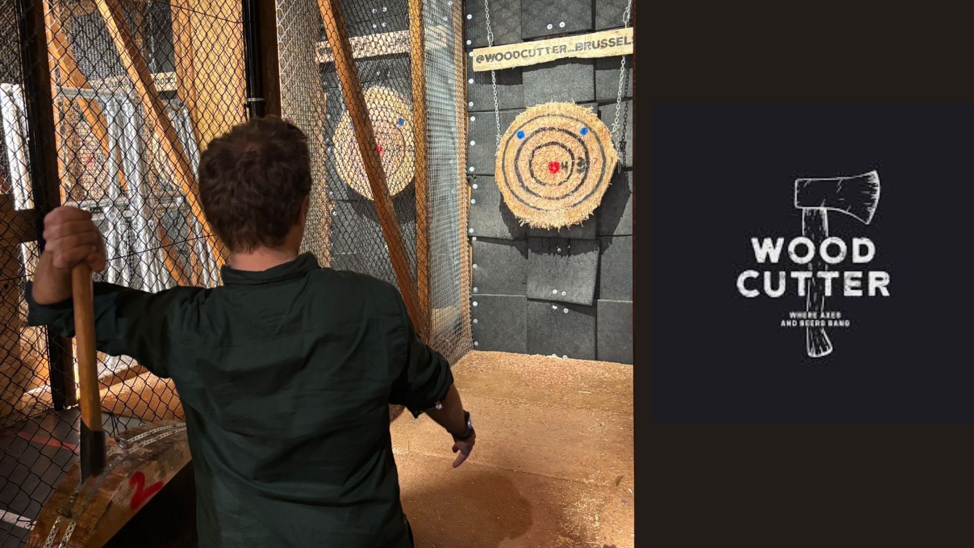 Une activité originale pour fêter l’anniversaire d’un ami… et on a testé Woodcutter à Bruxelles 🪓🎉