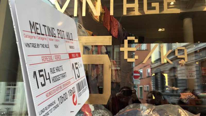 D’Anvers à Bruxelles à la recherche de vintage