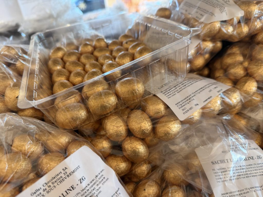 Les Oeufs Galler chocolat d'usine à déguster gratuitement à Waterloo (c) Pierre Halleux