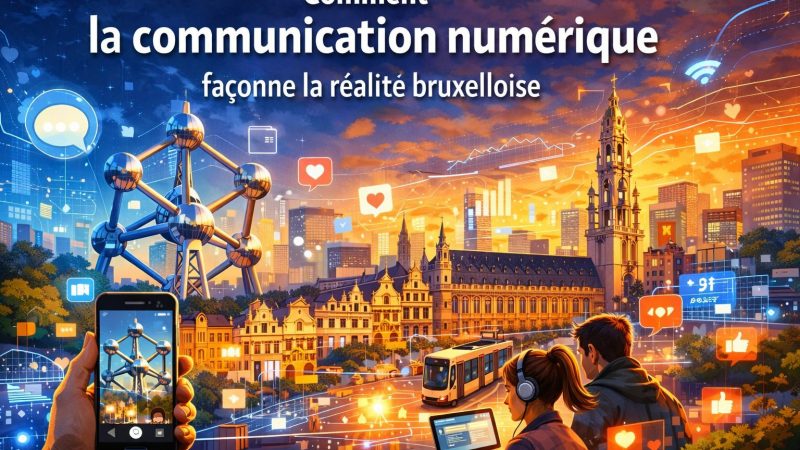 Comment la communication numérique façonne la réalité bruxelloise