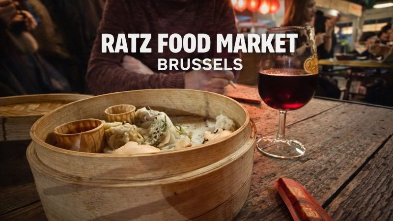 Ratz Food Market à Ixelles : le nouveau spot street-food qui fait déjà parler de lui 🐀🍜