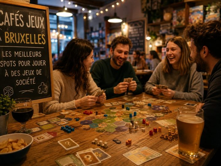Les meilleurs cafés jeux où jouer à des jeux de société à Bruxelles