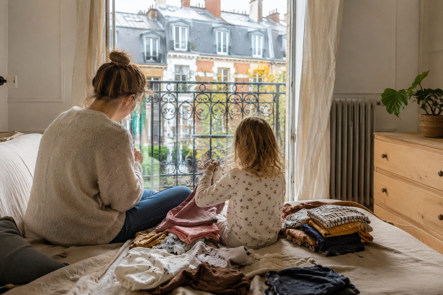 Vie de famille à Bruxelles : comment les parents peuvent vraiment simplifier la garde-robe de leurs enfants
