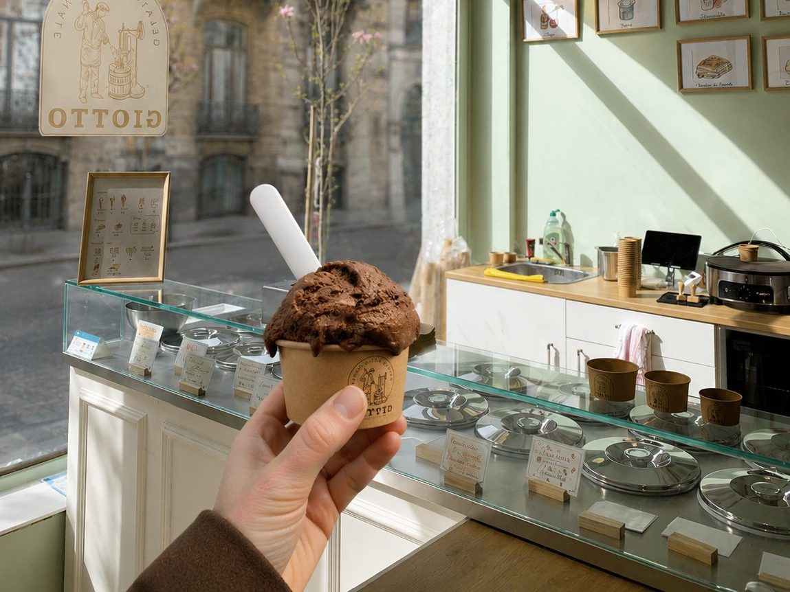 🍦 Le meilleur glacier du monde est bruxellois : on a poussé la porte de Gelateria Giotto