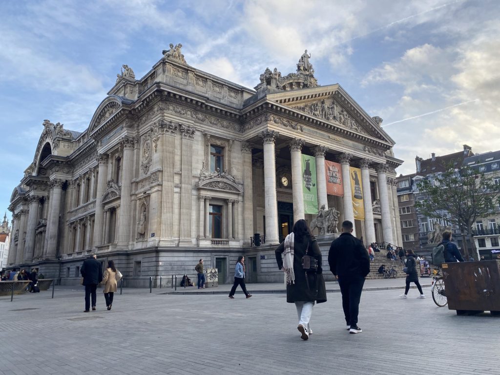 Bourse de Bruxelles (c) Pierre Haleux