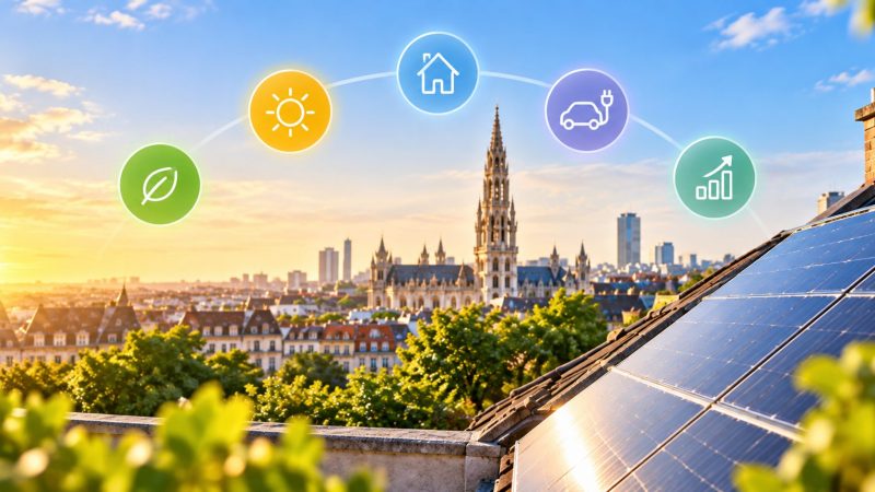Pourquoi installer des panneaux solaires à Bruxelles reste une bonne idée en 2026