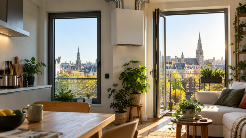 Vivre sainement et confortablement dans un appartement compact