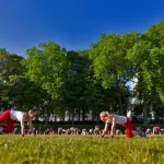 friskis&svettis sport dans les parcs de Bruxelles gratuit