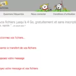 Transférer un gros fichier avec GrosFichiers.com