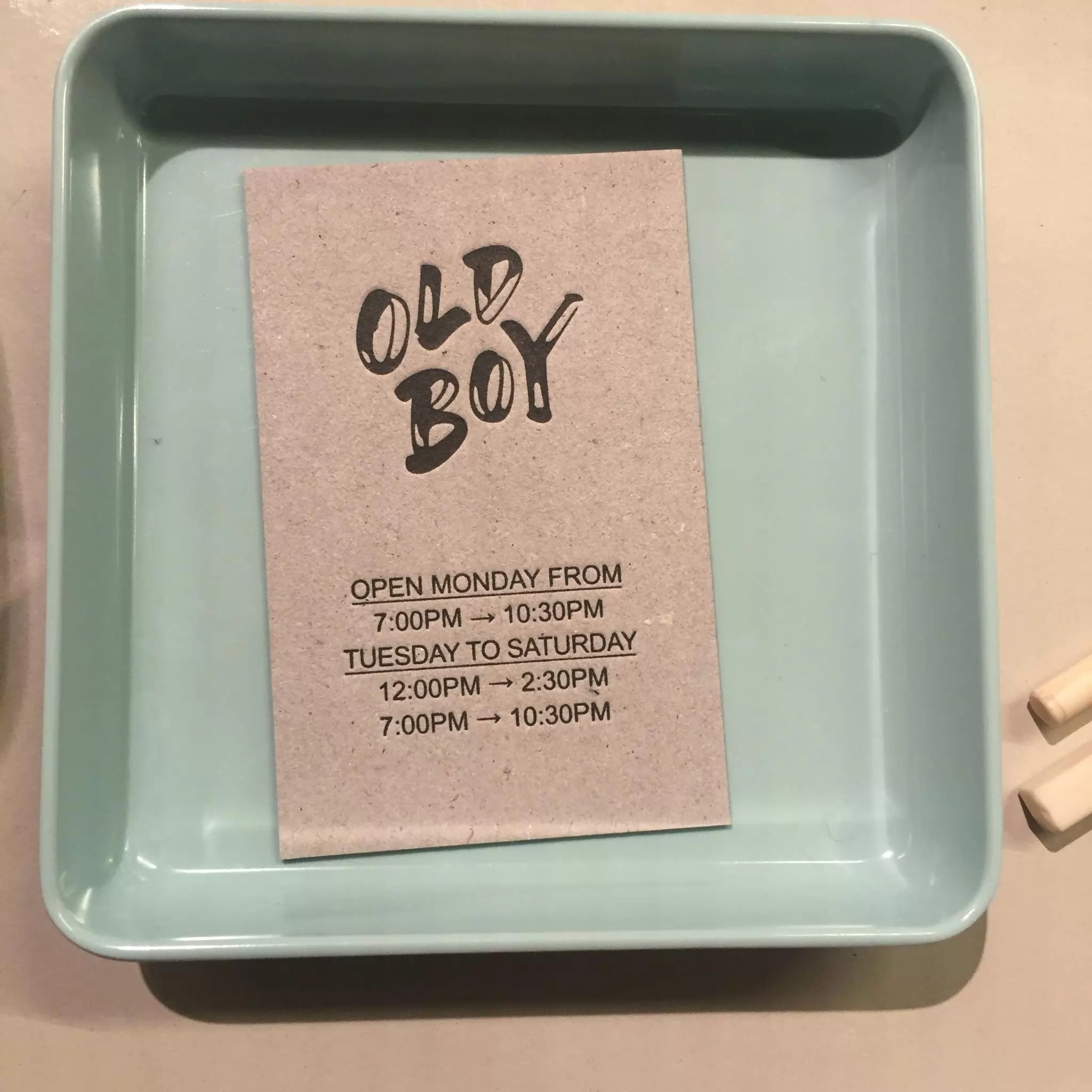 Old Boy Rue tenbosch Resto au Chatelain (Ixelles) : notre avis!