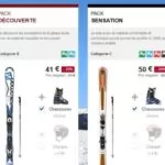 Ou louer des SKI depuis la Belgique SKISET PROMOCODE