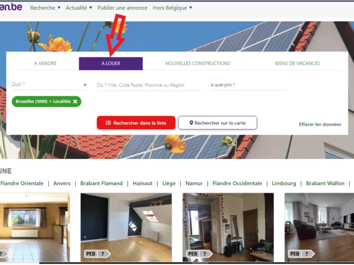 Où louer des appartements meublés à Bruxelles ?