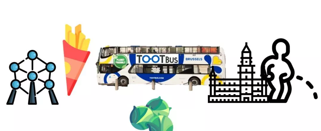 Το τουριστικό λεωφορείο Hop-on Hop-Off στις Βρυξέλλες: TooBus
