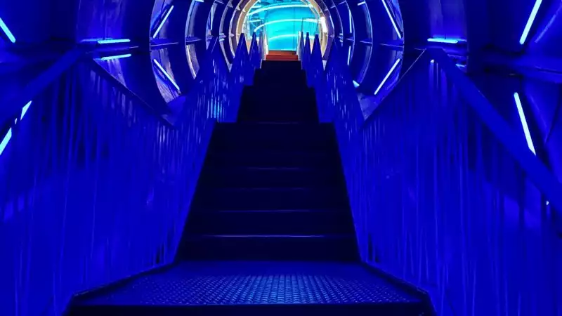 The secret of the Belgian Atomium in Brussels (Heizel)